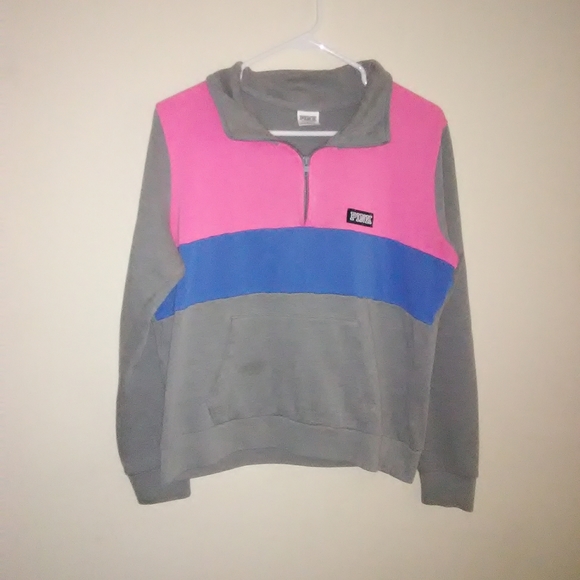 PINK Victoria's Secret Jackets & Blazers - Pink Victoria's Secret's sweatshirt size large